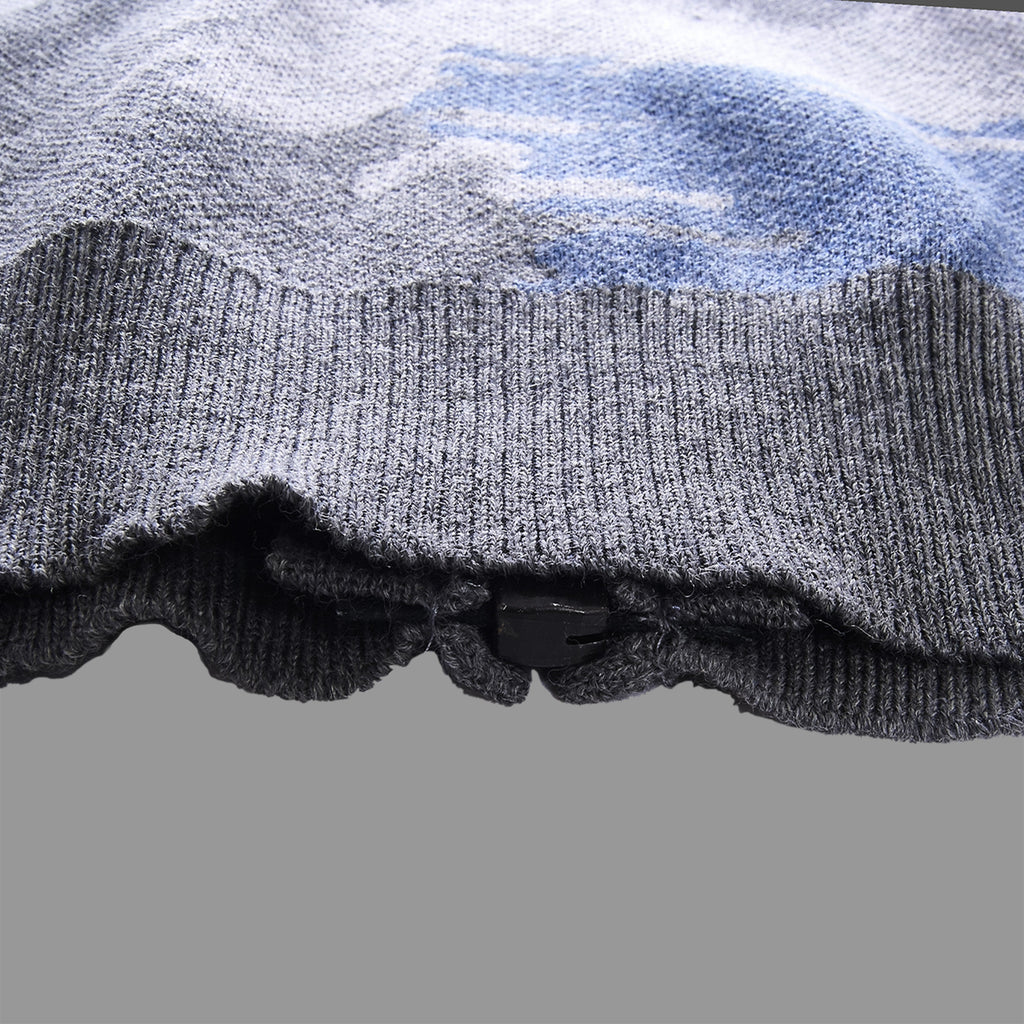 MASK WOOL HOODE ARCTIC GREY CAMO