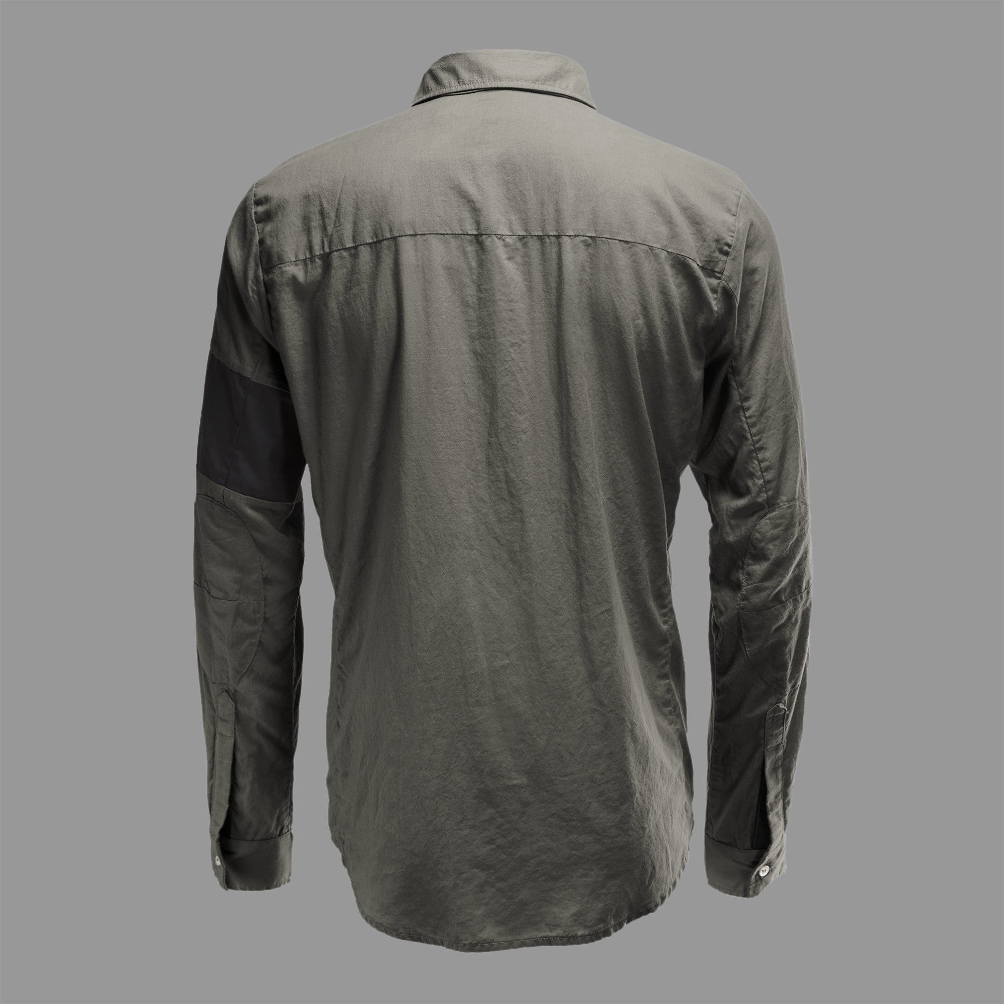 MILITARY BUTTON UP OLIVE