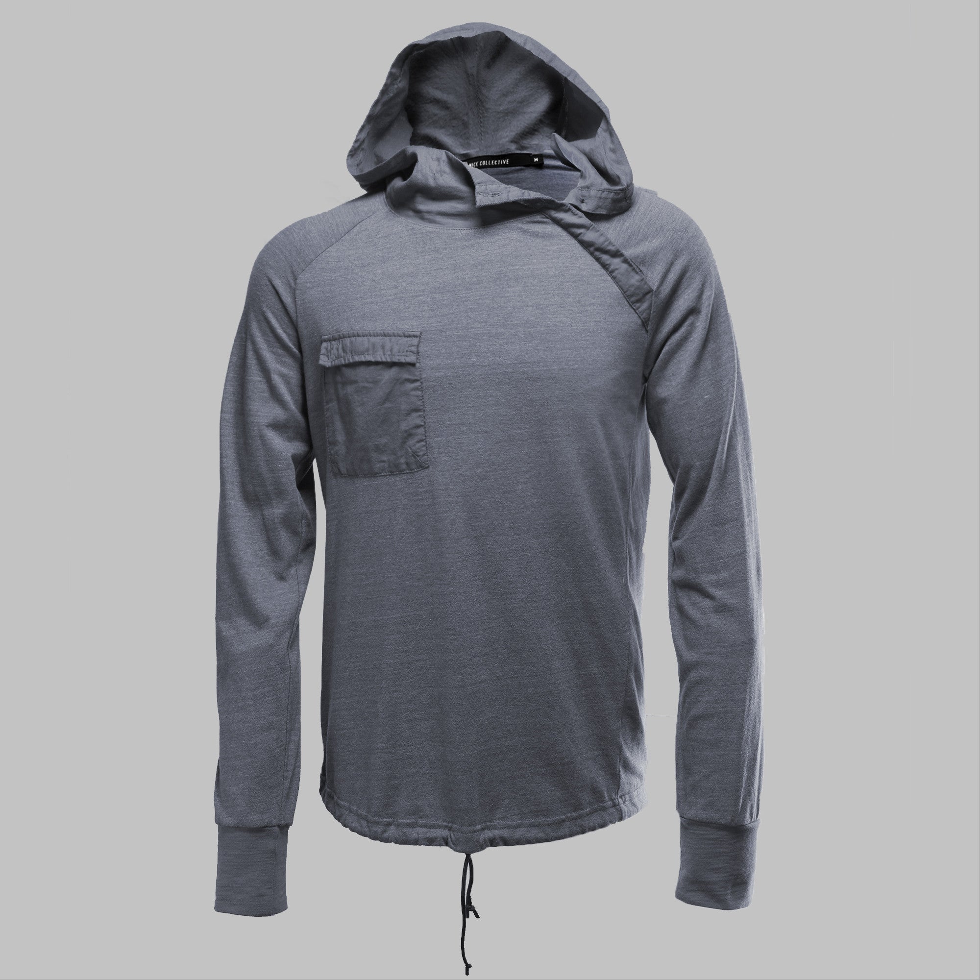 DUNE HOODED JERSEY BLUE